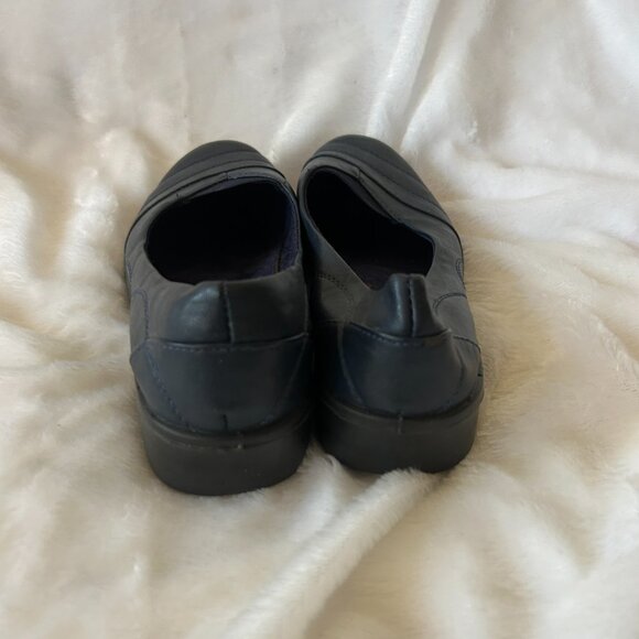 Easy Street Comfort Loafers Womens 8 Blue Closed Toe - Picture 4 of 6